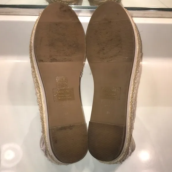 Botkier Women’s Sara Floral Lace Sequin Espadrille Flats