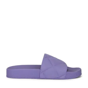 Bottega Veneta Purple Slides