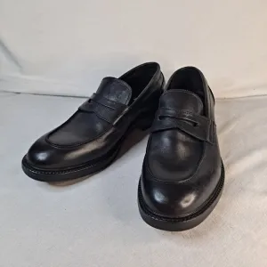 BP. Penny Loafers Men's 10M Black Leather