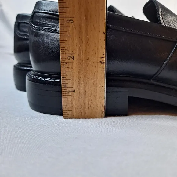 BP. Penny Loafers Men's 10M Black Leather