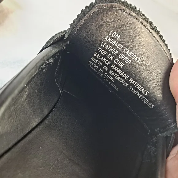 BP. Penny Loafers Men's 10M Black Leather