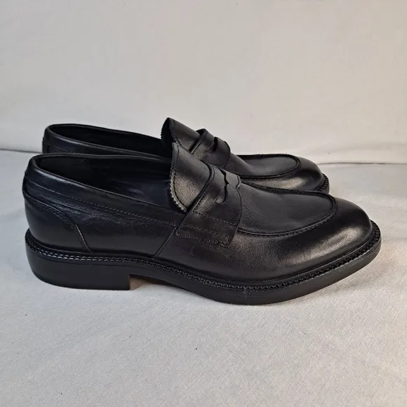 BP. Penny Loafers Men's 10M Black Leather