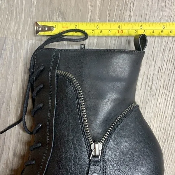 Brand New High Heel Black Boots Size 9.5