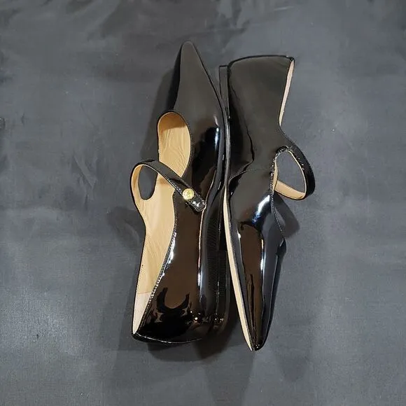 BRAND NEW LAUREN RALPH LAUREN LONDYN PATENT LEATHER MARY JANE BALLET FLATS