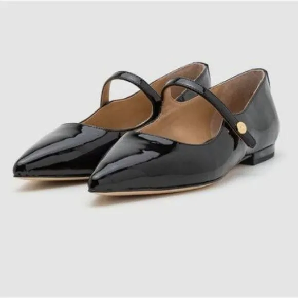 BRAND NEW LAUREN RALPH LAUREN LONDYN PATENT LEATHER MARY JANE BALLET FLATS
