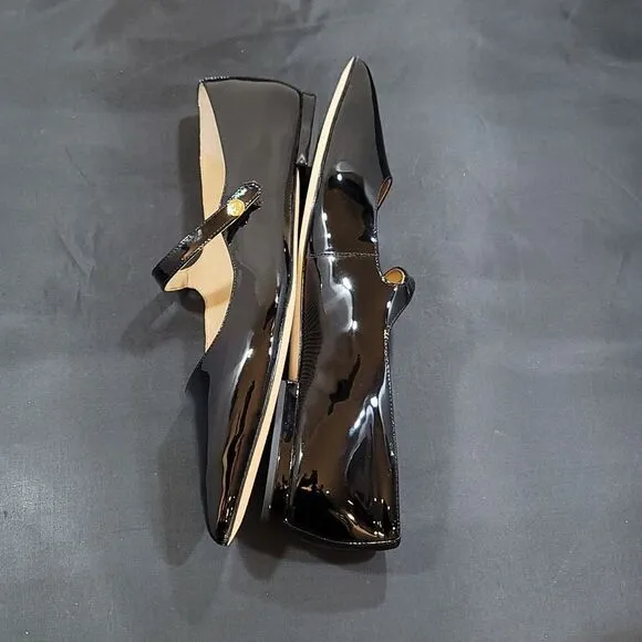 BRAND NEW LAUREN RALPH LAUREN LONDYN PATENT LEATHER MARY JANE BALLET FLATS