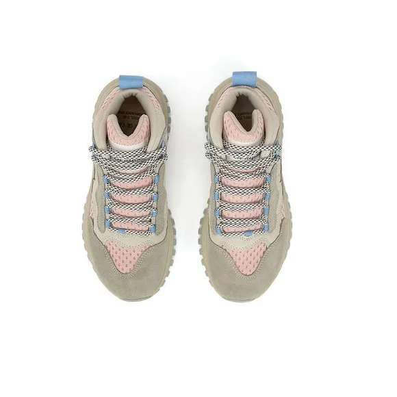 Brandblack SANTA MONICA Fog Blush Tan Olive Sneakers with Rugged Outsole