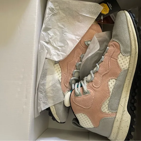 Brandblack SANTA MONICA Gray and Tan AQUA Sneakers with Vibram Sole