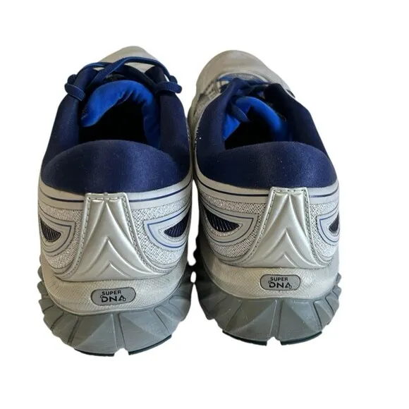 BROOKS GLYCERIN 15 Mens Gray Blue Running Jogging Outdoor Sneakers US 12D