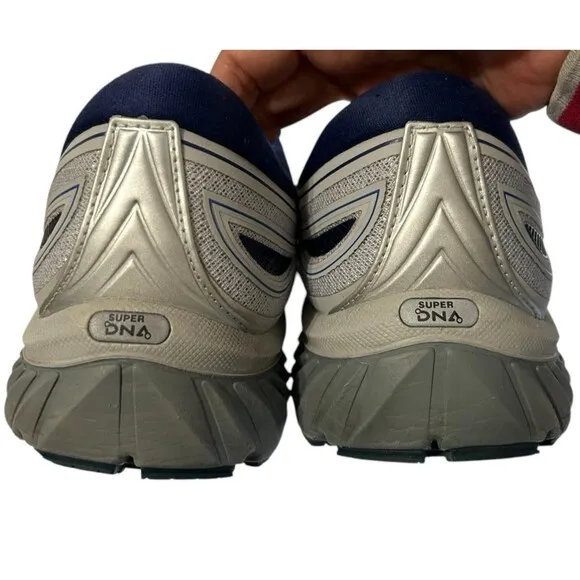 BROOKS GLYCERIN 15 Mens Gray Blue Running Jogging Outdoor Sneakers US 12D