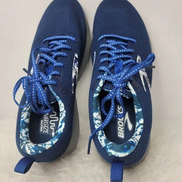 Brooks Revel 5  Blue Gray Athletic Men's Sneakers Running  Shoes Size 11