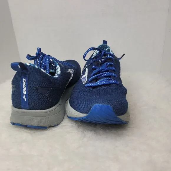 Brooks Revel 5  Blue Gray Athletic Men's Sneakers Running  Shoes Size 11