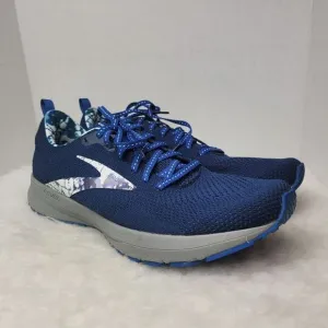 Brooks Revel 5  Blue Gray Athletic Men's Sneakers Running  Shoes Size 11