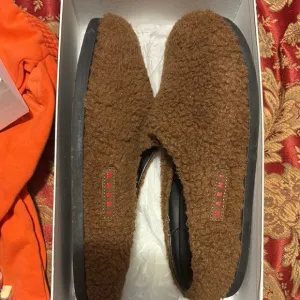 Brown Fuzzy kids slides