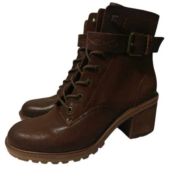 Brown Zodiac heeled Boots sz 10