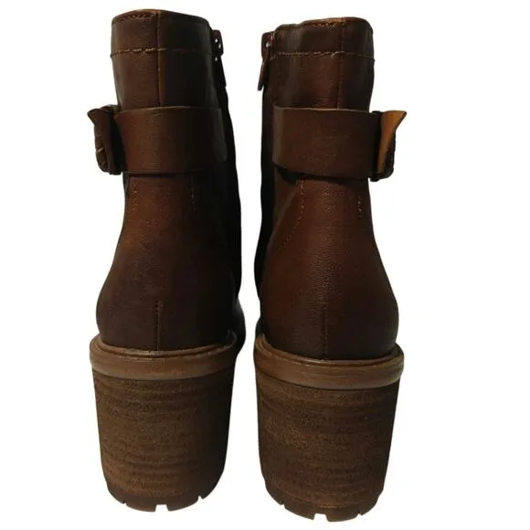 Brown Zodiac heeled Boots sz 10