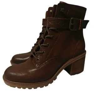 Brown Zodiac heeled Boots sz 10