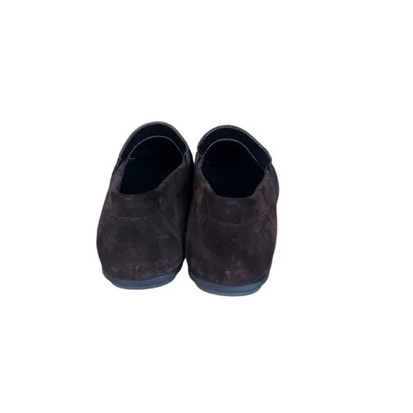 Bruno Magli Pete Suede Slip On Loafers Brown Size 8M