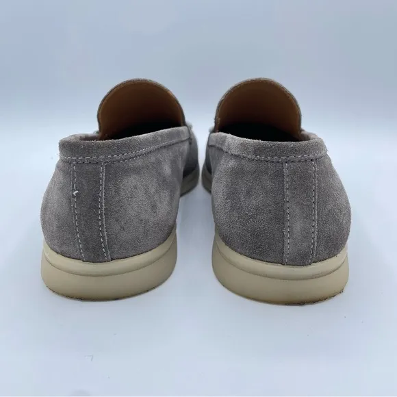 Bruno Magli Suede Loafers 11.5/12 Gray