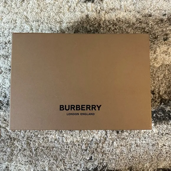 Burberry Check Slides for Men Limited Dark Blue