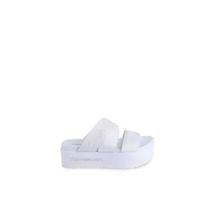 Calvin Klein Womens Sandal White YW0YW01361YBR