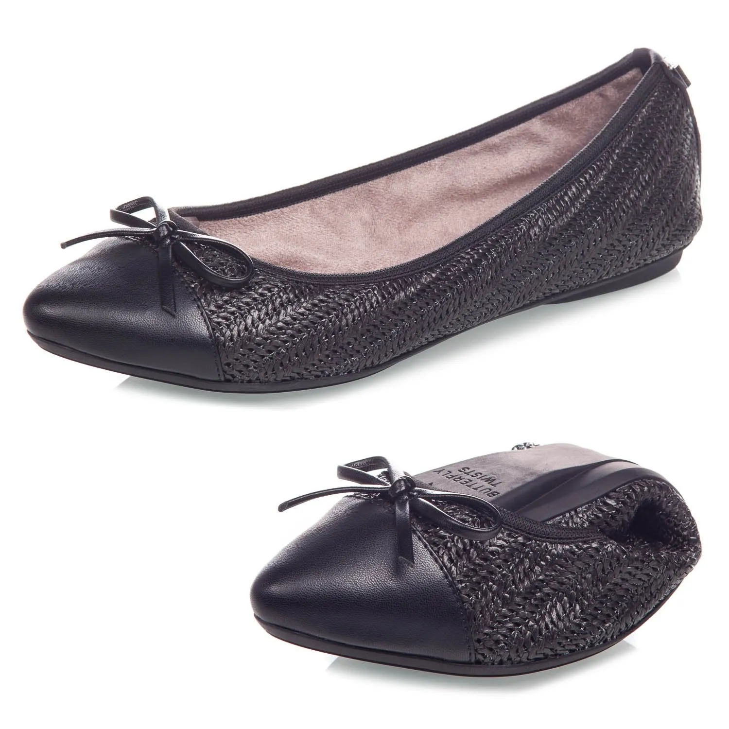 CASA HOLLY BLACK BASKETWEAVE