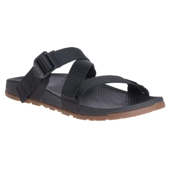 Chaco Mens Size 11 Black Lowdown Slide Sandals NEW