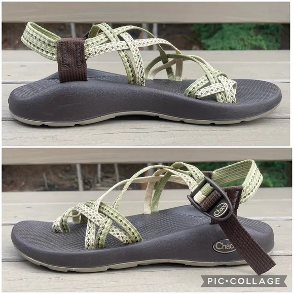 Chaco ZX2 Yampa Leaf Piles Sandals size 11