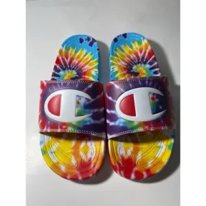 Champion  Tie-Dye Slide Sandals