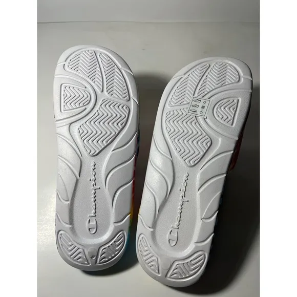 Champion  Tie-Dye Slide Sandals