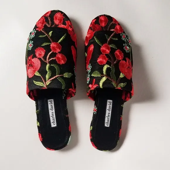 Charles David Slide Sandals