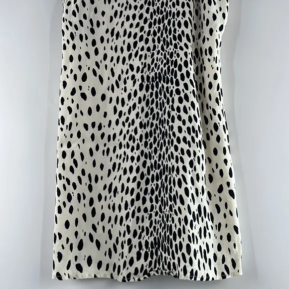 Chic n Sexy Reformation Ventura Mini Slip Leopard Print Dress Turn Head Like New