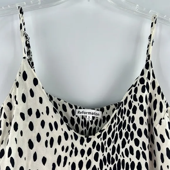 Chic n Sexy Reformation Ventura Mini Slip Leopard Print Dress Turn Head Like New