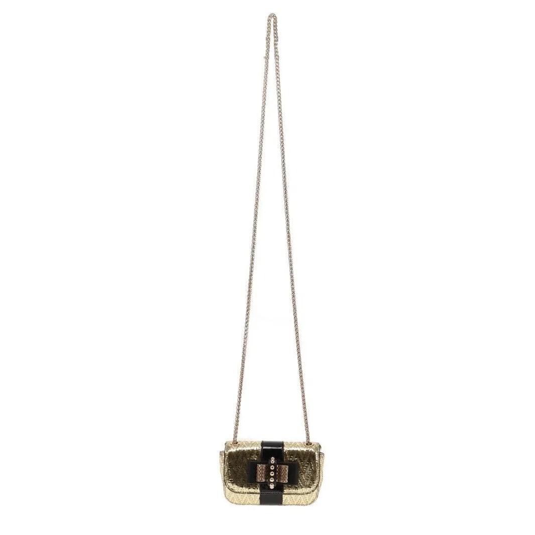 Christian Louboutin Metallic Champagne Sweet Charity