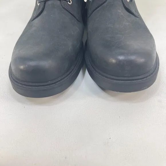 Clarks Orinoco 2 Ankle Boots Women's 9.5 M Black Size US Lace Up- Zipper Sides