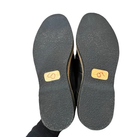 Clarks Zante Spring Loafer - Size 9.5 - Black Tassel Slip-On