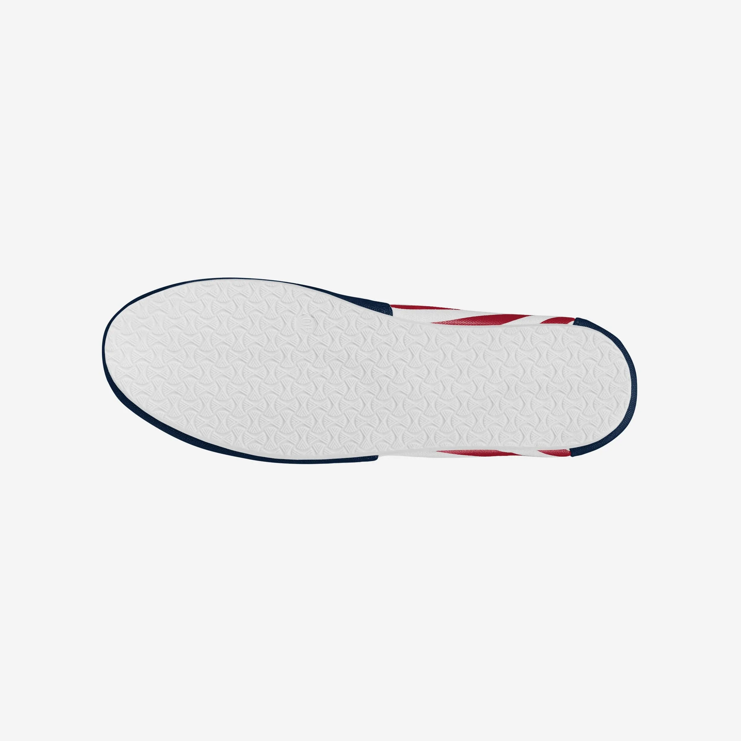 Cleveland Guardians Womens Stripe Canvas Shoe
