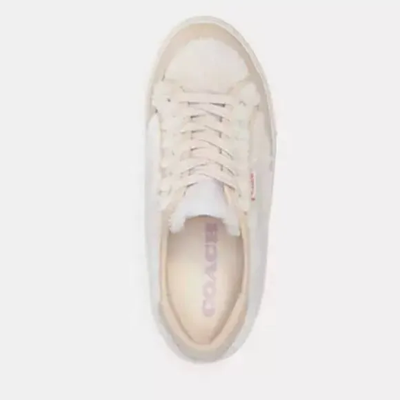 COACH Citysole Platform Sherpa Fleece Sneaker, 8.5