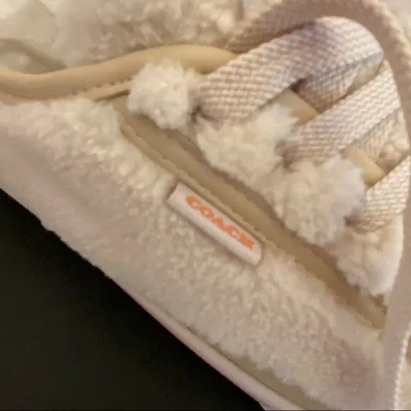 COACH Citysole Platform Sherpa Fleece Sneaker, 8.5