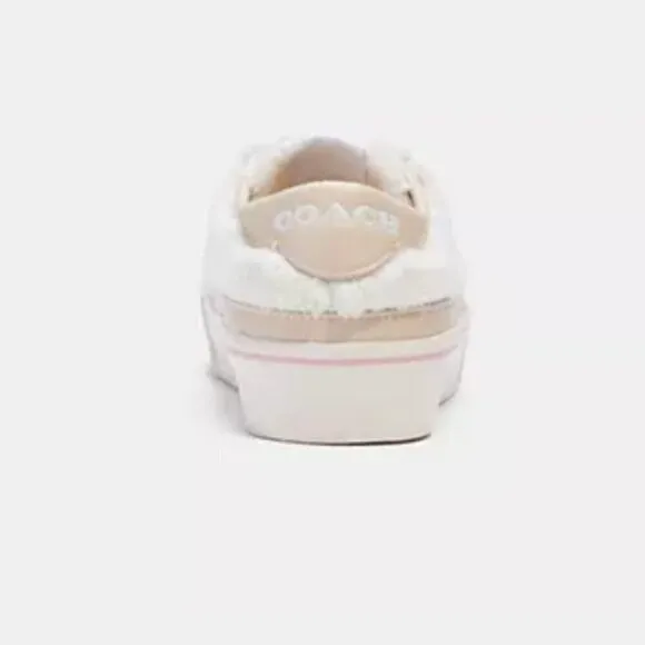 COACH Citysole Platform Sherpa Fleece Sneaker, 8.5