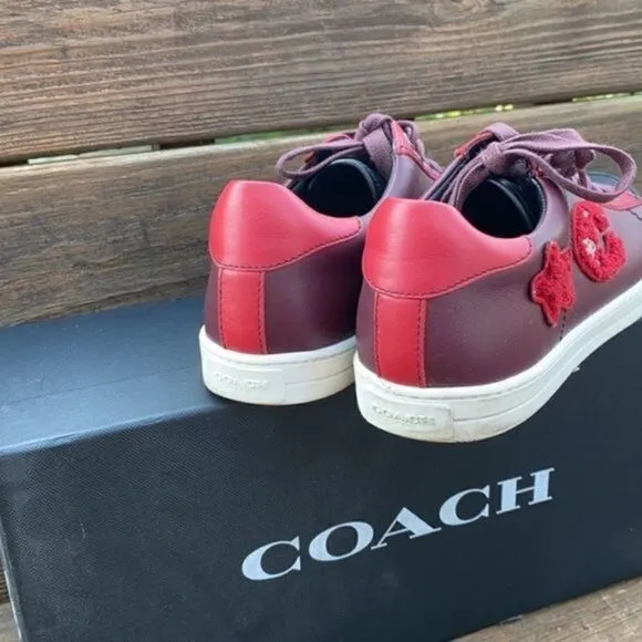Coach Leather Sneakers Sz 8.5