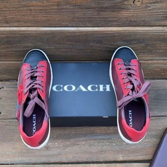 Coach Leather Sneakers Sz 8.5