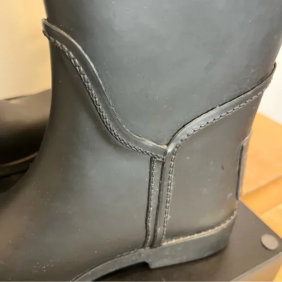 Coach Tristee Women’s Tall lace up rain boots 6