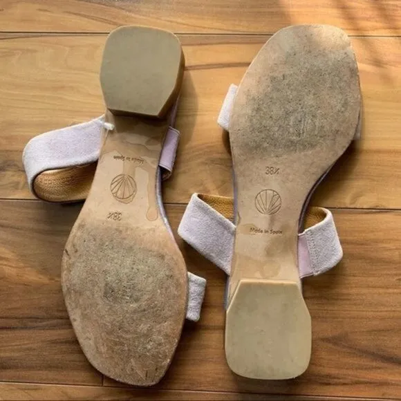 Coclico two band slide sandals 8.5