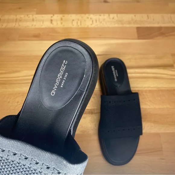 Cole Haan 2.Zerogrand Stitchlite Platform Slide Sandals size 7