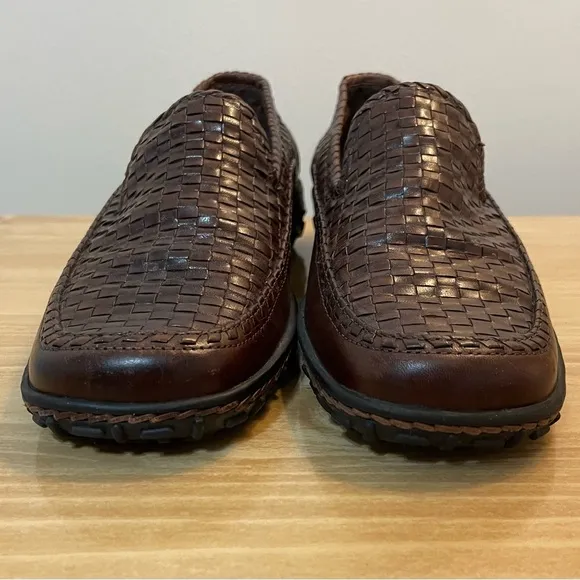 Cole Haan Brown Flats Loafers with Rounded Toe