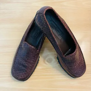 Cole Haan Brown Flats Loafers with Rounded Toe