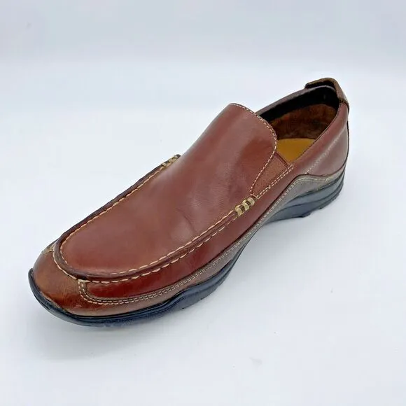 Cole Haan Driving Loafers Leather Air Soles Shoes Men's 8 M Slip On Classiccore