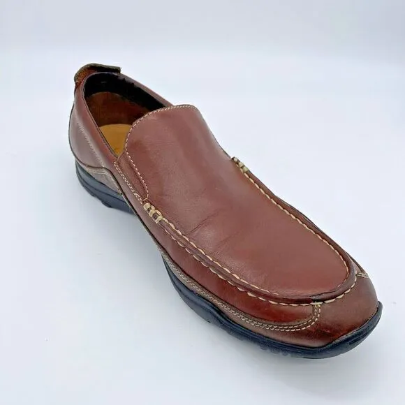 Cole Haan Driving Loafers Leather Air Soles Shoes Men's 8 M Slip On Classiccore