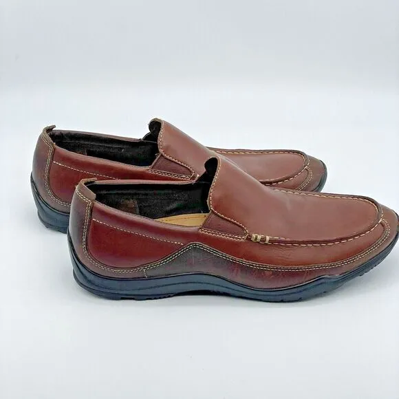 Cole Haan Driving Loafers Leather Air Soles Shoes Men's 8 M Slip On Classiccore